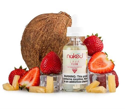 Juice Lava Flow - Ice - Naked 100 | Free Base