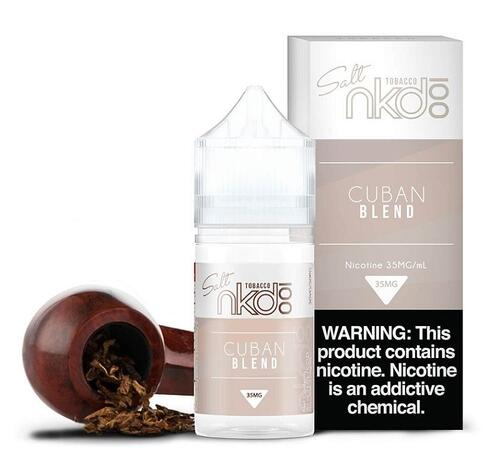 Juice Cuban Blend - Tobacco - Naked 100 | NicSalt