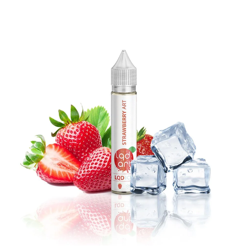 Juice Strawberry Art - Ice - LQD Art | Free Base