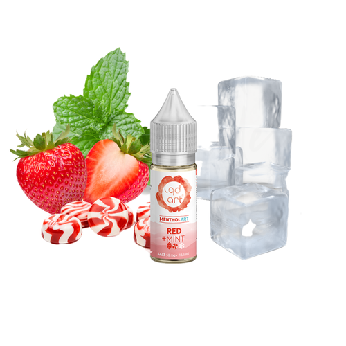 Juice Red Mint - Menthol - LQD Art | Nic Salt