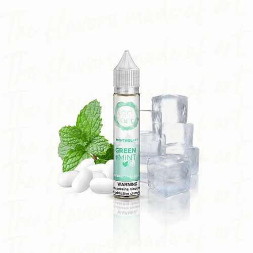 Juice Green Mint - Menthol - LQD Art | Free Base