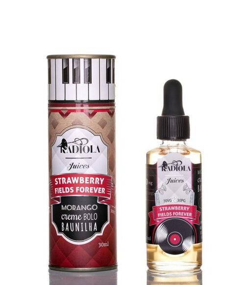 Juice Strawberry Fields - Forever - Radiola Juices | Free Base