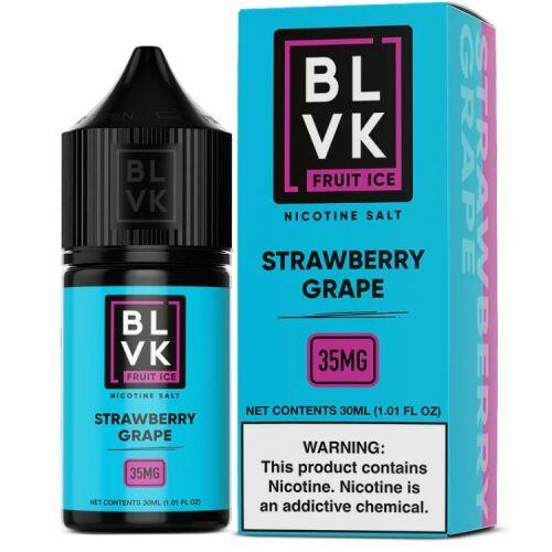 Juice Strawberry Grape - Fruit Ice - BLVK Unicorn | Nic Salt