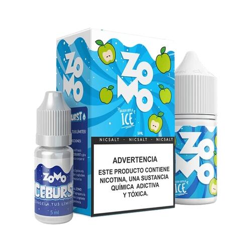 Juice Green Apple Ice - Iceburst - Zomo | nic salt