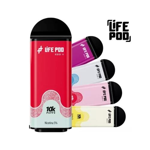 Refil Life Pod Eco 2 - 10000 puffs