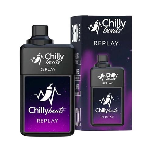 Pod Descartável Replay - Chilly Beats | 36000 puffs