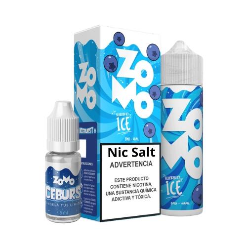 Juice Blueberry Ice - Iceburst - Zomo | nicsalt