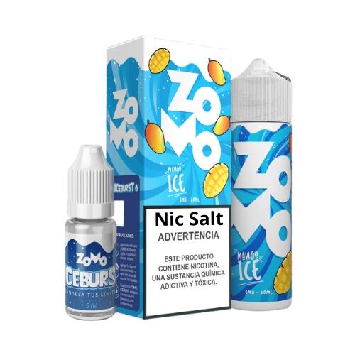 Juice Mango Ice - Iceburst - Zomo | nicsalt