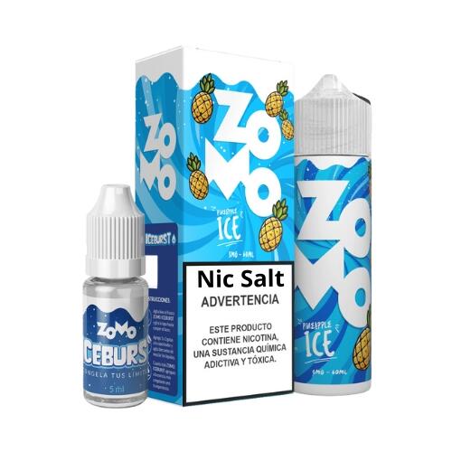 Juice Pineapple Ice - Iceburst - Zomo | nicsalt