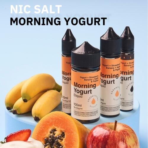 Juice Morning Yogurt - Dream Collab | nic salt