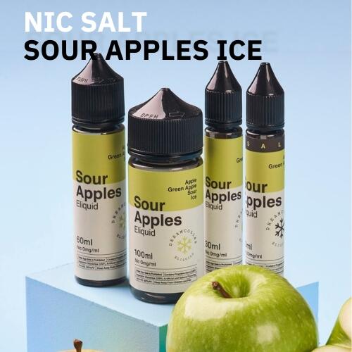 Juice Sour Apples Ice - Dream Collab | nic salt