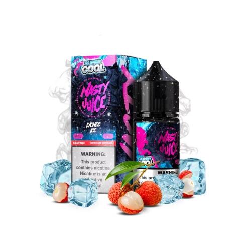 Juice Lychee Ice - Super Cool - Nasty | nic salt