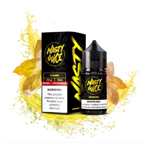 Juice Cubano - Smooth - Nasty | nic salt